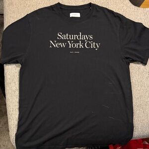 Saturdays New York City Black Tee